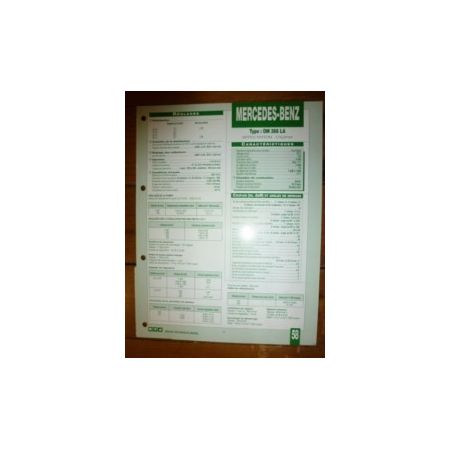 OM366LA Fiche Technique Mercedes