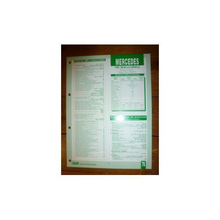 OM904LA-OM924LA Fiche Technique Mercedes