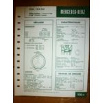 OM314 Fiche Technique Mercedes