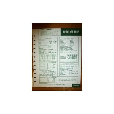 OM403 Fiche Technique Henomag Henschel