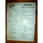 L206D - L306D Fiche Technique Mercedes
