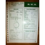 AKD1105-KD1105 Fiche Technique Mwm