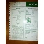 D322-3 Fiche Technique Mwm