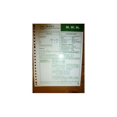 TD228-6 Fiche Technique Mwm