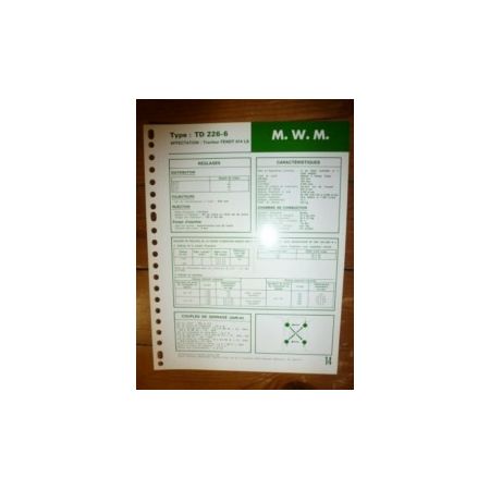TD226-6 Fiche Technique Fendt