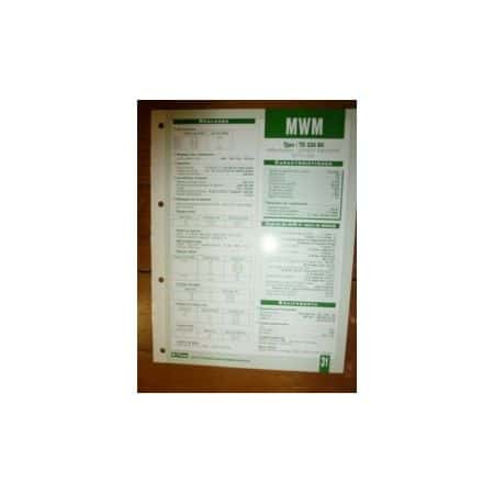 TD226 B6 Fiche Technique Fendt