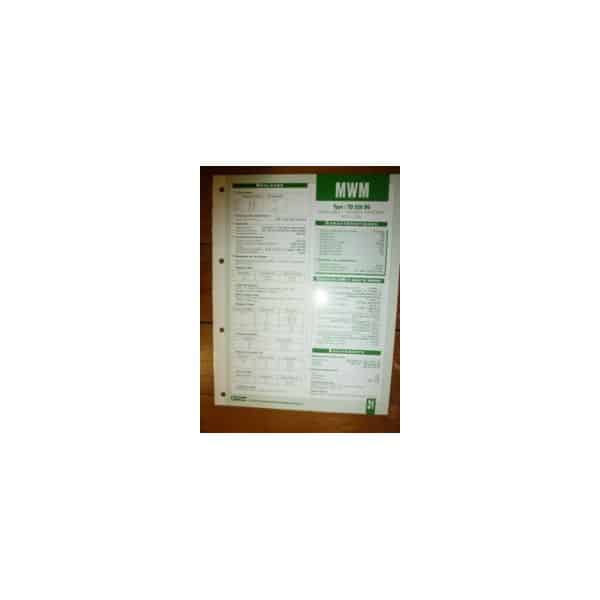 TD226 B6 Fiche Technique Fendt