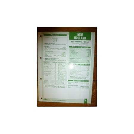 6 Cyl. 7480cc Fiche Technique Fiat