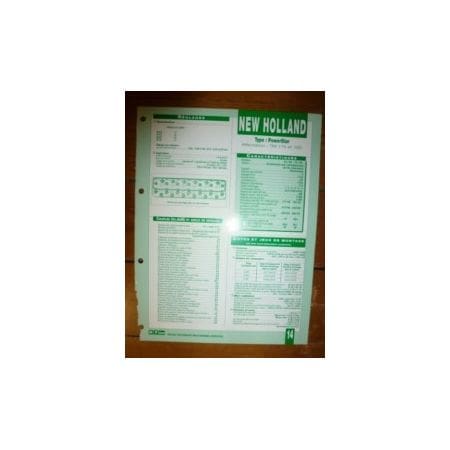 PowerStar Fiche Technique New holland