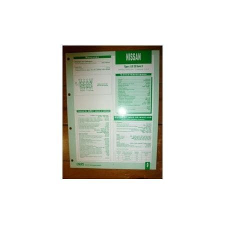 LD23 Euro 2 Fiche Technique Nissan