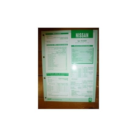 YD 22 DTI Fiche Technique Nissan