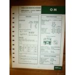 CO130 D70-CO380 Fiche Technique Fiat