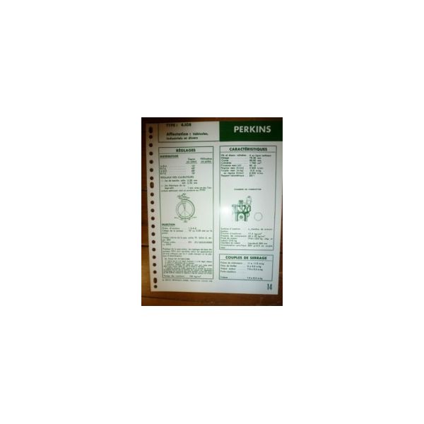 4-108 Fiche Technique Perkins