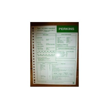 A6.354.4 Standard Fiche Technique Landini