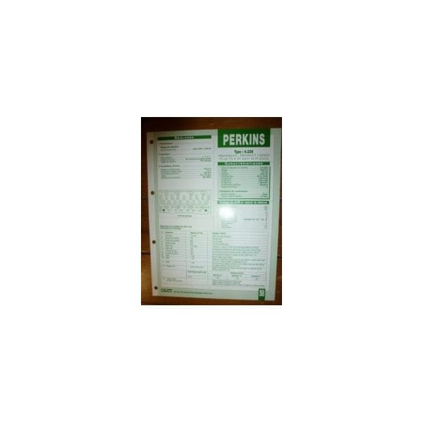 4.236 Fiche Technique Perkins