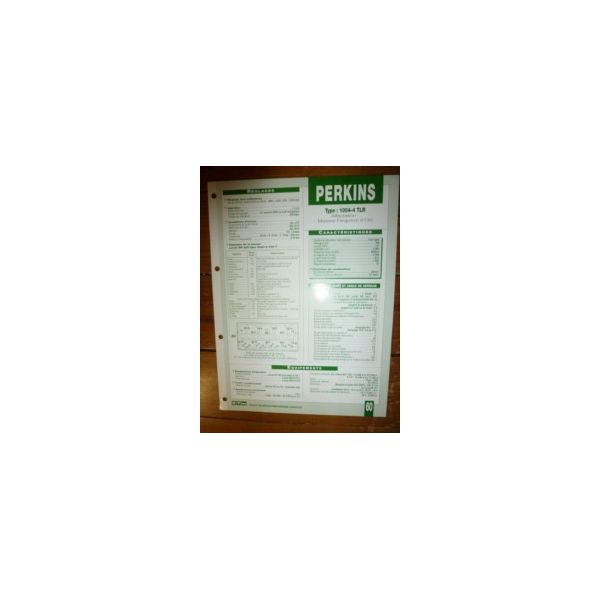 1004-4 TLR Fiche Technique Massey ferguson