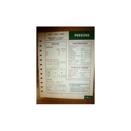 3.152 - 4.203 Fiche Technique Perkins