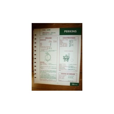 4.108 Fiche Technique Perkins