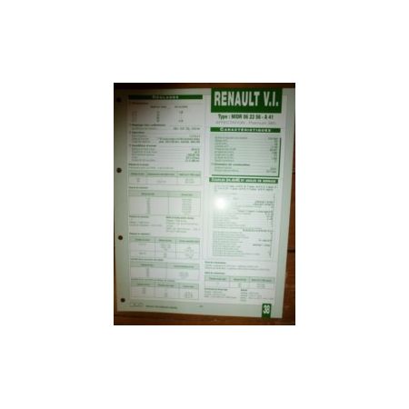 MIDR 06-23-56 A41 Fiche Technique Rvi
