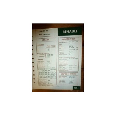 591-02 Fiche Technique Rvi