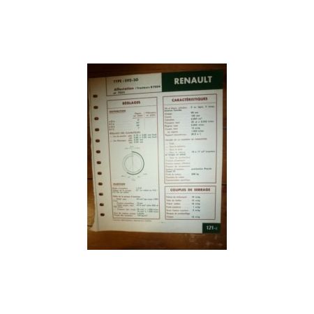 592-30 Fiche Technique Rvi