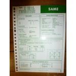 1000 4-A - 1000 4-A1 Fiche Technique Same