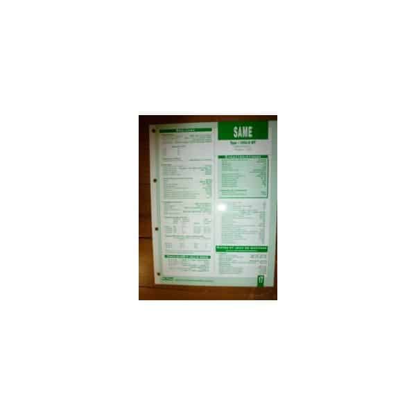 1000.6-WT Fiche Technique Same