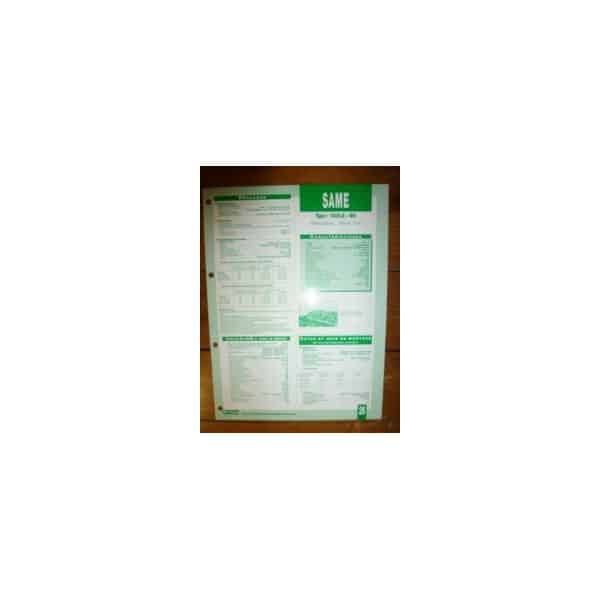 1000.6-W4 Fiche Technique Same