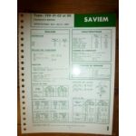 720-01-02 et 08 Fiche Technique Saviem