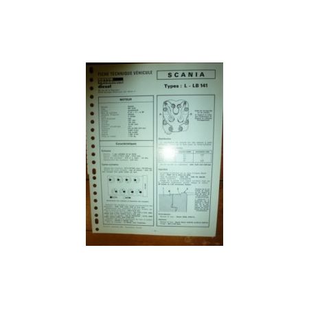 L141 - LB141 Fiche Technique Scania