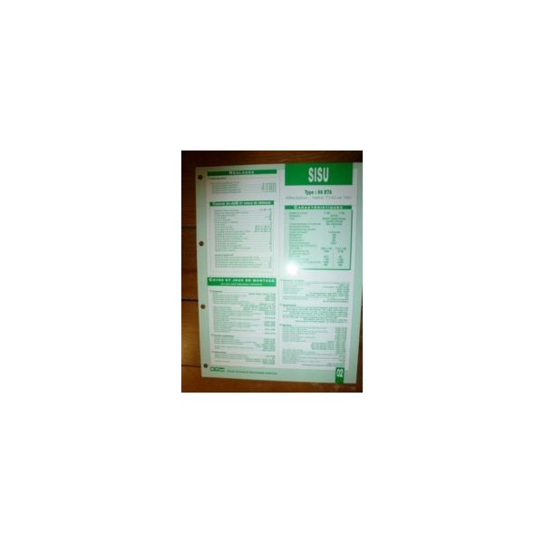 66 ETA Fiche Technique Sisu