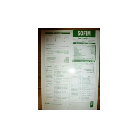 8140-47-27 Fiche Technique Iveco