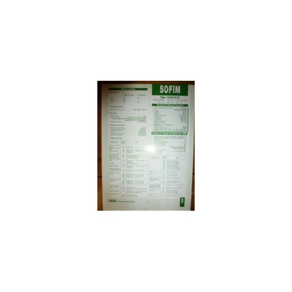 8140-47-27 Fiche Technique Iveco