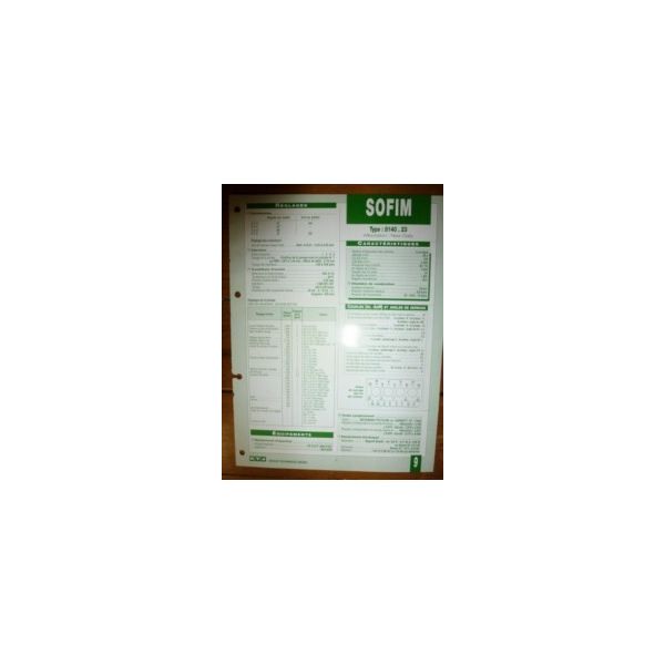 8140-23 Fiche Technique Iveco