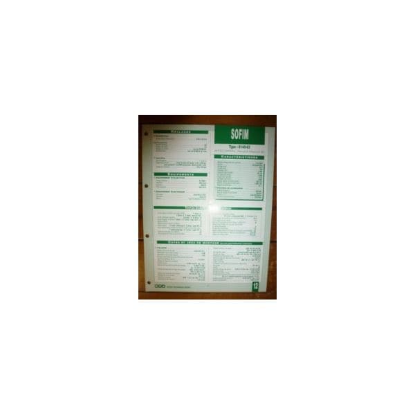 8140-63 Fiche Technique Rvi