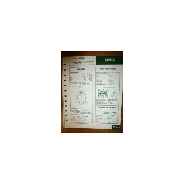 MZ62 Fiche Technique Iveco