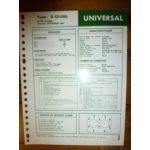D121050 Fiche Technique Universal