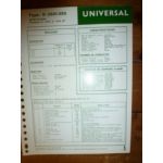 D-2601-050 Fiche Technique Universal