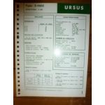 S-4002 Fiche Technique Ursus
