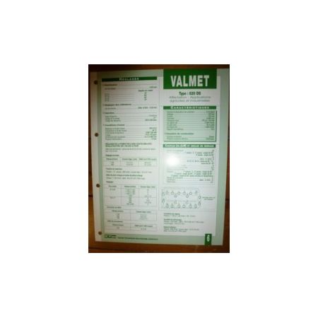 620DS Fiche Technique Valmet