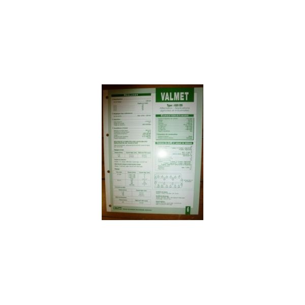 620DS Fiche Technique Valmet