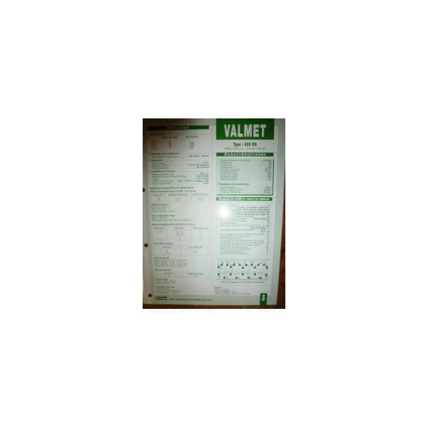 420DS Fiche Technique Valmet