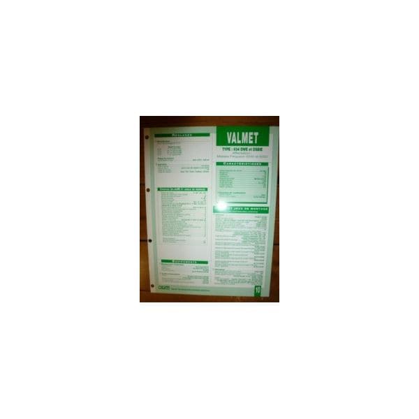 634 DWE - DSBIE Fiche Technique Massey ferguson