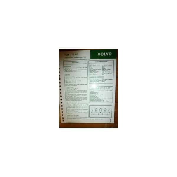 TD42 Fiche Technique Volvo