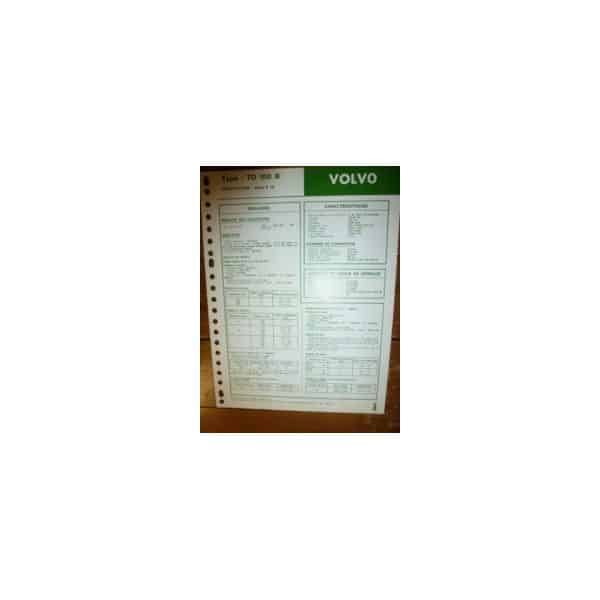 TD100B Fiche Technique Volvo