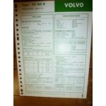 TD100B Fiche Technique Volvo