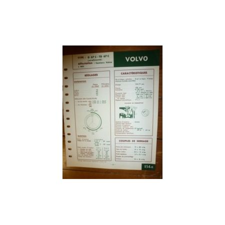 D67C - TD67C Fiche Technique Volvo