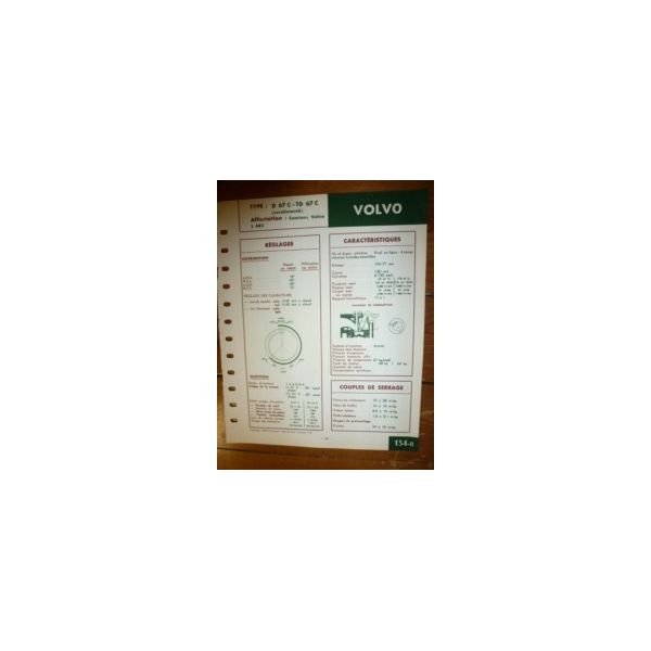 D67C - TD67C Fiche Technique Volvo
