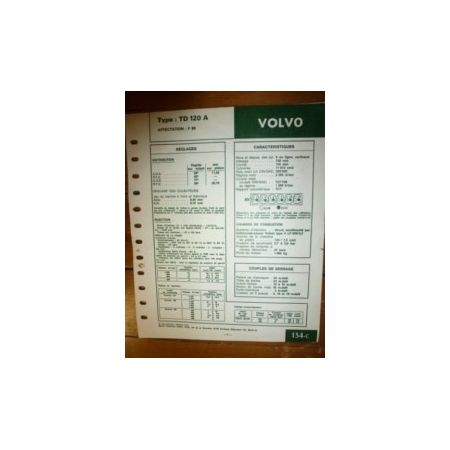 TD120A Fiche Technique Volvo