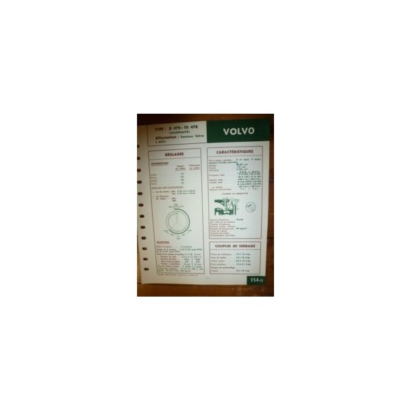 D47B - TD47B Fiche Technique Volvo